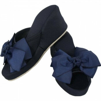 ヴィヴィアン 厚底スリッパ(8CM) ネイビー*フリーサイズ 71034SP-NV