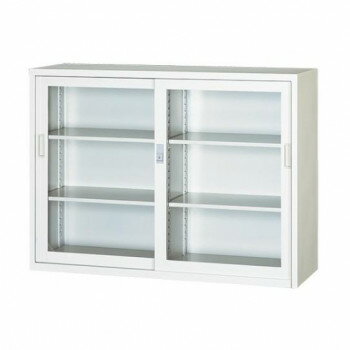 一般書庫/D:400タイプ 4×3型引違書庫(ガラス戸) ALPSホワイト色 304G-AW