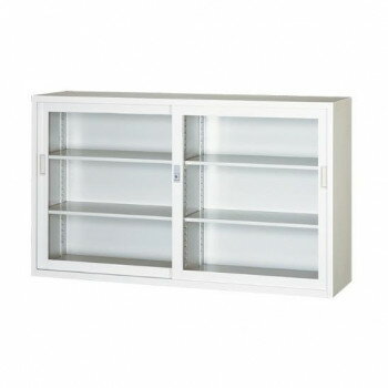 一般書庫/D:400タイプ 5×3型引違書庫(ガラス戸) ALPSホワイト色 305G-AW