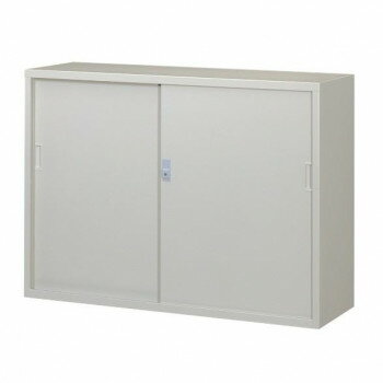 一般書庫/D:400タイプ 4×3型用引違書庫(スチール戸) 棚板4枚付 ニューグレー N304D