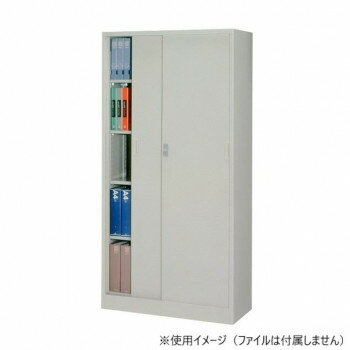一般書庫/D:400タイプ 3×6型引違書庫(スチール戸) 1号 棚板4枚付 ニューグレー N603D