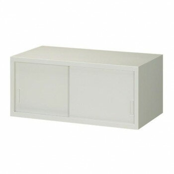 一般書庫/D:515タイプ 3×3深型用引違上置書庫(スチール戸) 棚板なし・錠なし ニューグレー N103DW