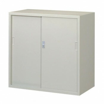 一般書庫/D:515タイプ 3×3深型引違書庫(スチール戸) 棚板2枚付 ニューグレー N303DW