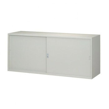 A4対応書庫/D:515タイプ 引違書庫(スチール戸) H750/W1760 棚板2枚付 ニューグレー FS52-G7W