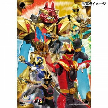 ジグソーパズル 108ラージピース ナンバーワン戦隊ゴジュウジャー ナンバーワンを目指せ! 108-L919