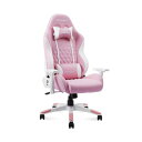 AKレーシング PINON ゲーミングチェア サクラピンク AKR-PINON-SAKURAPINK 1脚 組立式