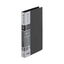 (まとめ) キングジムSHOT DOCS 名刺ホルダー コンパクトタイプ 1列3段 120ポケット ヨコ入れ 黒 42SD-BK 1冊 【×3セット】
