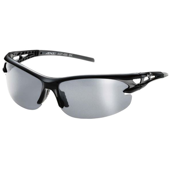 AXE(アックス) POLARIZED STYLE 偏光サングラス ASP495 POLARIZEDシルバーミラー