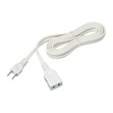 (まとめ)朝日電器 ELPA 電源延長コード LPE-105NW 5m【×5セット】