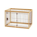 木製ペットサークル 90-60 ナチュラル (ペット住関連用品/ケイジ・サークル)