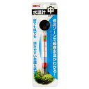 (まとめ)水温計 中 TM-34【×6セット】 (観賞魚/水槽用品)