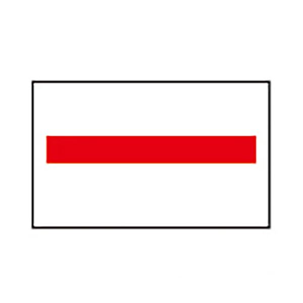 サトー UNOFOOD用ラベル 赤一本線 024007851 1パック（6巻）