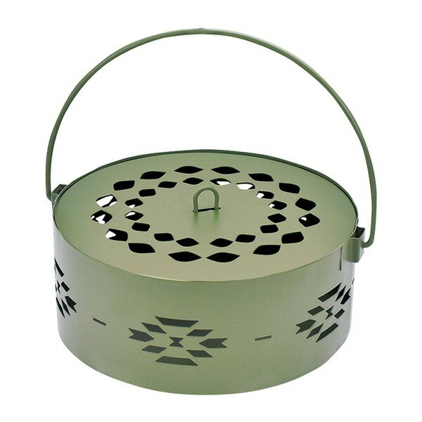 蚊遣り箱 蚊取り線香入れ オルテガ カーキ 屋外 キャンプ アウトドア ガーデニング 庭いじり