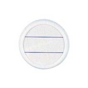 （まとめ）ソニック 丸型名札 NF-15-W 両用 大 白【×30セット】