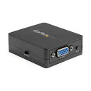 StarTech.com VGA-RCA/S端子 変換コンバータ VGA2VID2 1台