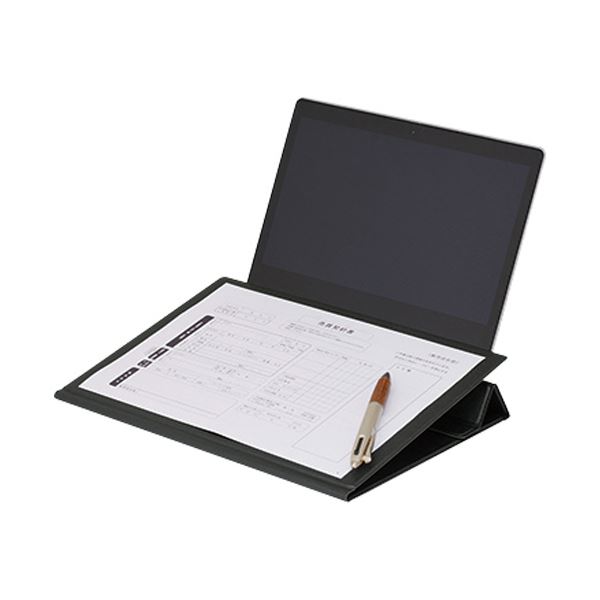 アスカ モバイルPCスタンドデスクマットつき DSK06 1台
