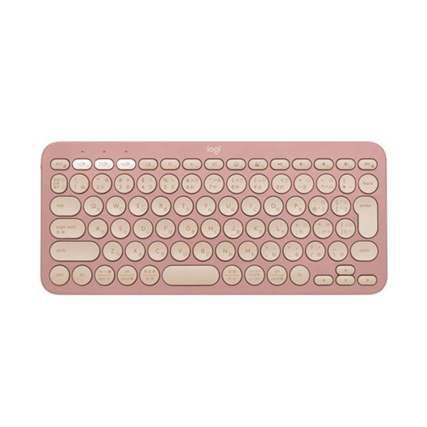 ロジクールPEBBLE KEYS 2 K380S ローズ K380sRO 1臺