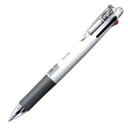 (業務用10セット) ZEBRA ゼブラ 多機能ペン クリップオンマルチ 【シャープ芯径0.5mm/ボール径0.7mm】 ノック式 B4SA1-W 白