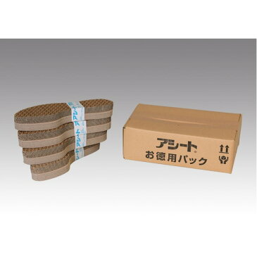 【お徳用パック 40足入り×3箱セット】 ペーパーインソール/紙製靴中敷き 【女性用23cm】 抗菌タイプ 波型加工 『アシート』