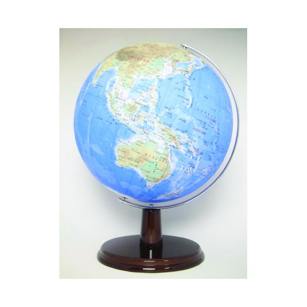 昭和カートン シンプル地球儀 地勢 