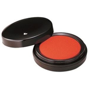 （まとめ）シヤチハタ 速乾シヤチハタ朱肉 40号 MQN-40【×5セット】