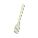 シモジマHEIKO プラスチックフォーク 16cm アイボリー 単袋 #0045130031セット(1000本:100本×10パック)
