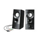 サンワサプライUSB電源スピーカー(実用最大出力6W) ブラック MM-SPL20UBK 1セット(2)