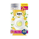 (まとめ) エステートイレの消臭力 コンパクト シルキーブーケ 付替用 1パック(2個) 【×2セット】
