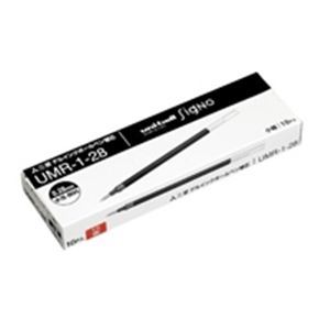 (業務用5セット) 三菱鉛筆 ボールペン替え芯(リフィル) シグノ超極細用 【0.28mm/赤 10本入り】 ゲルインク UMR-1-28