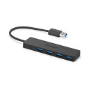 (まとめ) アンカージャパン ANKER USB3.0対応 ウルトラスリムUSB-Aハブ 4ポート A7516N15 1個 【×2セット】