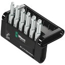 WERA ヴェラ 6点組 差込6.35mm ビットチェック Vシリーズ ビットセット 056478 工具 ツール DIY 作業工具 道具