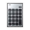 サンワサプライ Mac用Bluetoothテンキー ブラック NT-MBT23BK 1個