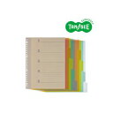 (まとめ)TANOSEE インデックス(PP) A4タテ 4・30穴 5山2組 20パック