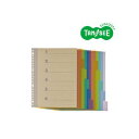 (まとめ)TANOSEE インデックス(PP) A4タテ 4・30穴 6山2組 20パック