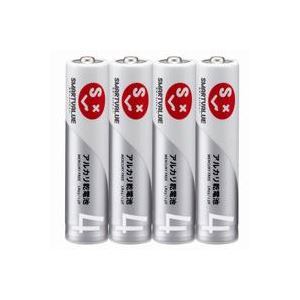 （まとめ）ジョインテックス アルカリ乾電池 単4×4本 N124J-4P 【×20セット】