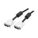 StarTech.com DVI-Dデュアルリンクケーブル ブラック 3m オス/オス DVIDDMM3M 1本(2)
