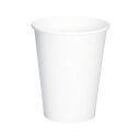シモジマHEIKO 紙コップ ペーパーカップ 9オンス(270ml) ホワイト 口径76mm #0045359801セット(1000個:50個×20パック)