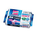 (まとめ) 花王トイレクイックル 消臭ストロング つめかえ用 1パック(20枚) 【×3セット】