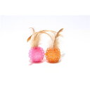 (まとめ)ファニーズ キャンディーフェザー (2個セット)【×5セット】 (猫用玩具)