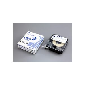マックス レタツイン テープカセット 5mm幅×8m巻 白 LM-TP305W 1個