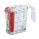 (まとめ) 和平フレイズジー・クック 計量カップ 200ml シルバーグレー GC-262 1個 【×2セット】