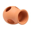 (まとめ)癒し水景 素焼きの隠れ家 つぼミニ【×10セット】 (観賞魚/水槽用品)