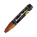(まとめ)レイメイ藤井 蛍光ボードマーカー 太字ブラウン LBM1047C 1本【×10セット】
