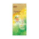 (まとめ) エステー玄関・リビング用 消臭力 Premium Aroma Stick スイートオレンジ&ベルガモット 本体 65mL1個 【×3セット】