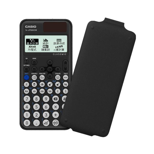 カシオ 関数電卓10桁 ハードケース付 fx-JP500CW-N 1台