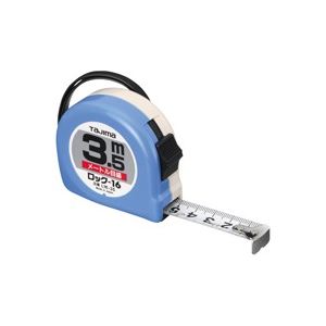 （まとめ）TJMデザイン ロック式巻尺 L16-35BL 3.5m【×2セット】