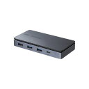 サンワサプライ ドッキングステーション(HDMI×2画面出力・LAN端子なし) USB-CVDK17 1台