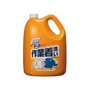 (まとめ)液体ビック作業着洗い 業務用 4.5kg 4個(3)