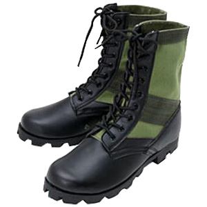 米軍 ジャングル ブーツ 靴 8W 27.0-27.5cm アーミーグリーン レプリカ アメリカ軍 