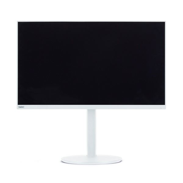 NEC23.8型3辺狭額縁VAワイド液晶ディスプレイ ホワイト LCD-AS244F 1台